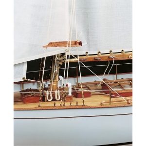 1605 Dorade Fastnet Yacht 1931, Scara 1:20, Lungime 86.5 Cm, Navomodel Amati - Img 5