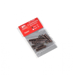4185/22 Set 10 tunuri de tip spaniol pentru navomodele. 22mm, Amati - Img 3