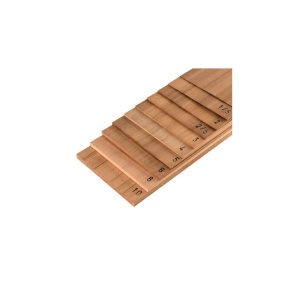 Foaie de lemn Dibetou pentru modelism, 150x500mm.