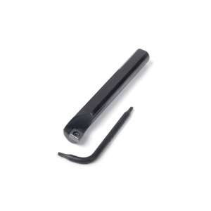 Scule de alezat dreapta cu insertii din carbura, 55° sau 80°, 10mm, pentru strung Sherline - Img 1