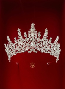 Diadema Crown Silver