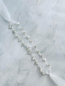 Esarfa Leaf Silver - Img 3