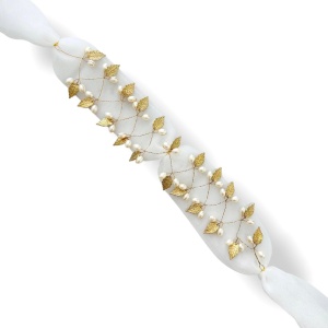 Esarfa Leaf Gold