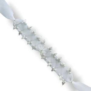 Esarfa Leaf Silver