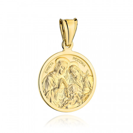 Medalion Aur 14k cu Maica Domnului