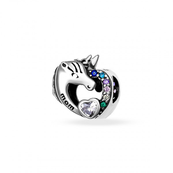 Charm din Argint 925 Unicorn Color 2.72gr