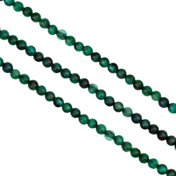 Sirag Agate verzi rotunde 4mm