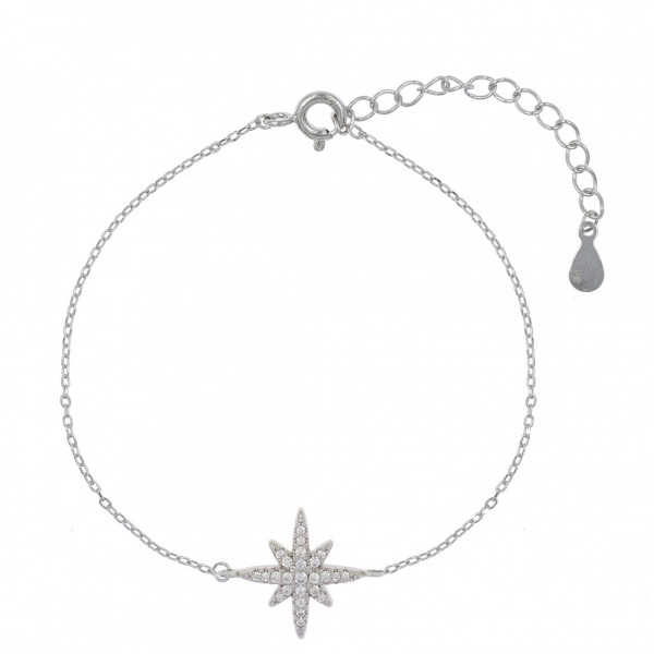 Bratara North Star din Argint 925