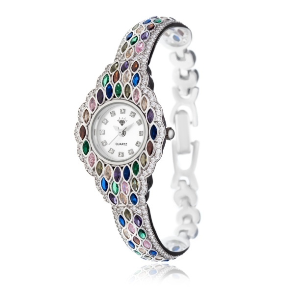 Ceas din Argint 925 cu cristale 33.05g