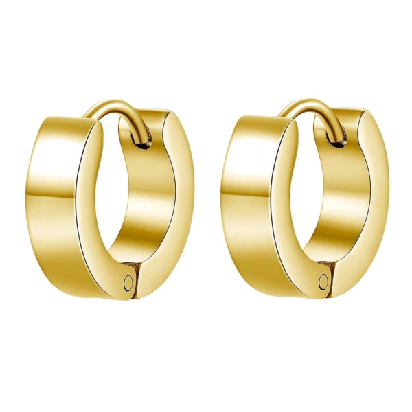 Cercei Simply Beautiful din Inox placat cu AUR 18K