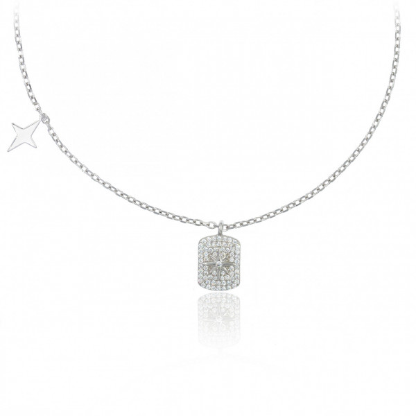 Colier din argint 925 - North Star Crystal
