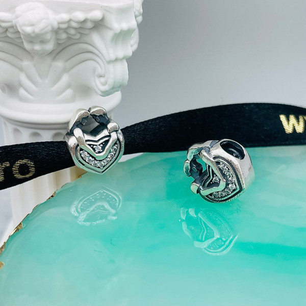 Charm din Argint 925 2.4g - Inimioara / Indragostiti