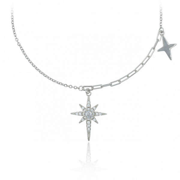 Colier din argint 925 - North Star Elegance