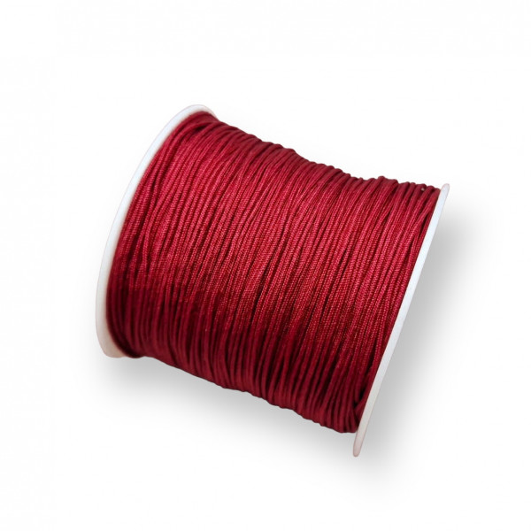 Rola snur 100m x 0.8mm - rosu visiniu
