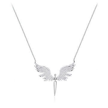 Colier Wings of Hope din argint 925 cu cristale