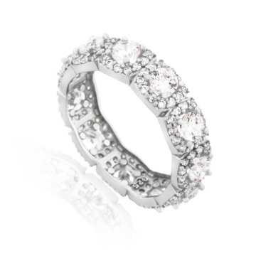 Inel din argint 925 cu cristale Angel Cubic Collection