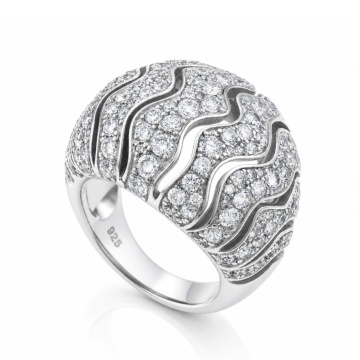 Inel Massive Bling din Argint 925 12.6g