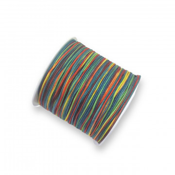 Rola snur 100m x 0.8mm - multicolor sepia - Img 2