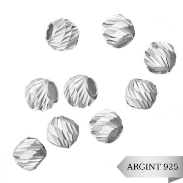 Bila Argint 925 Slash - Diamond CUT 4mm - Img 1