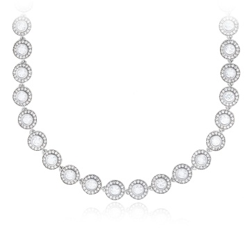 Colier din argint 925 cu cristale Angel Exclusive Collection - Medium