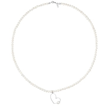 Colier Love Pearls din Argint 925 cu Perle de Cultură - Img 2