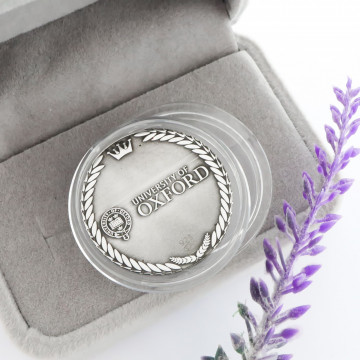Moneda Aniversara din Argint 3cm - gravura 3D Fata&Verso - Img 4