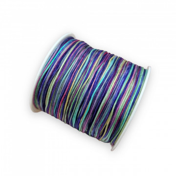 Rola snur 100m x 0.8mm - multicolor ocean - Img 2