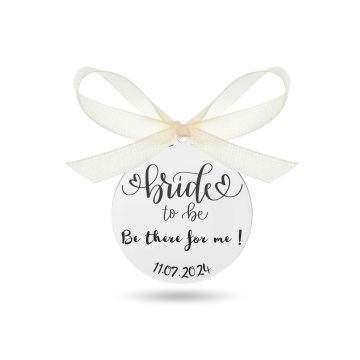 Banut Nunta din Argint 2.5cm Bride to be