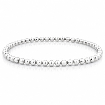 Bratara Shadow Beads din Argint 925 - Img 2