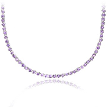 Colier Lilac Glow din Argint 925