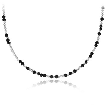 Colier Morse Code din Argint 925