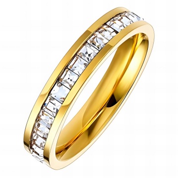Inel Prestige din Inox placat cu AUR 18K M7.5/55