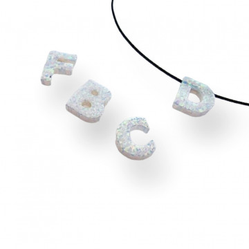 Initiala din Opal 1cm - Img 1