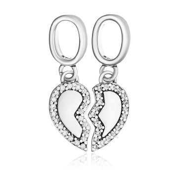 Set 2 Charm-uri din Argint 925 Friends to the end 4.2g
