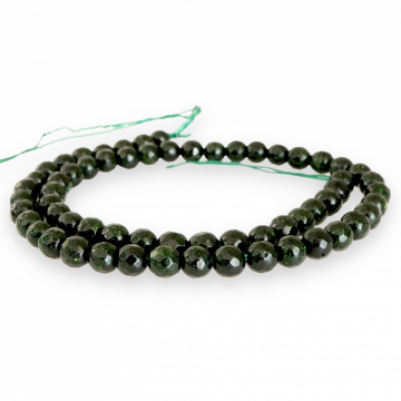 Sirag Green Goldstone fatetat 6mm - Img 2