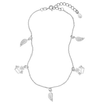 Bratara Royal din Argint 925 pentru picior