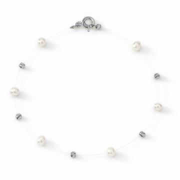 Brățară Silver Floating Pearls din Argint 925 - Img 2