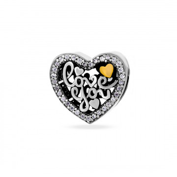 Charm din Argint 925 Love You 3.14g