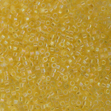 Miyuki Delica Transparent Pale Yellow AB 5gr 11/0