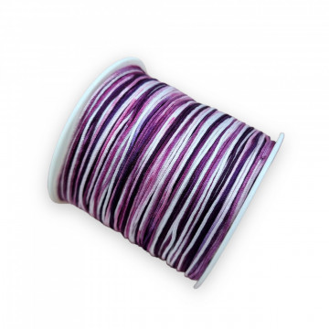 Rola snur 100m x 0.8mm - multicolor mov - Img 2