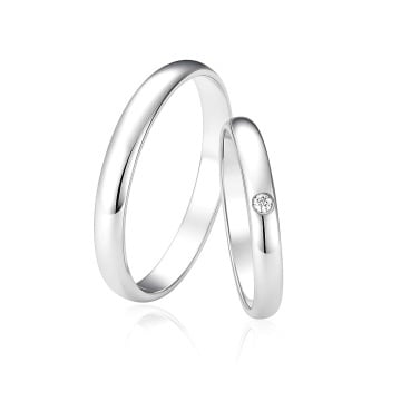 Verighetă Classy Slim din Argint 925 - Img 1