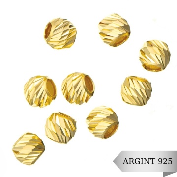 Bila Argint 925 Slash - Diamond CUT 4mm - Img 2