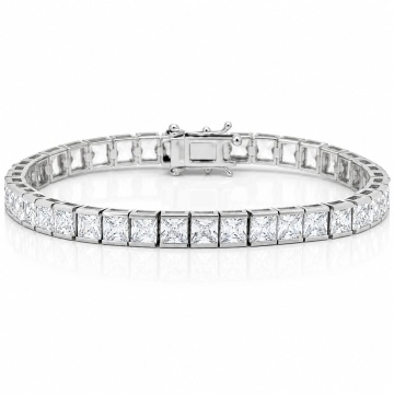 Bratara Frosted Jewel Tennis din argint 925