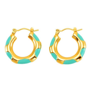 Cercei Ethereal din Inox placat cu AUR 18K