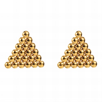 Cercei Triss din Inox placati cu AUR 18K