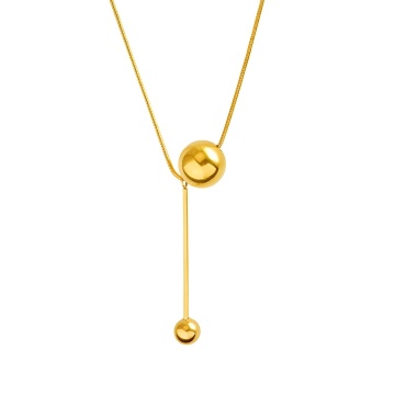 Colier Mixy din Inox placat cu AUR 18K