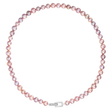 Colier Rose Pearls Exclusive din Argint 925 cu Perle de Cultura - Img 2
