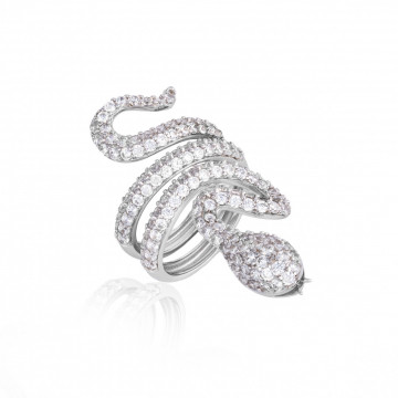 Inel din Argint 925 9.35g Snake - Img 3