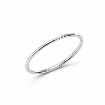 Inel Minimal din Argint 925 - Img 2