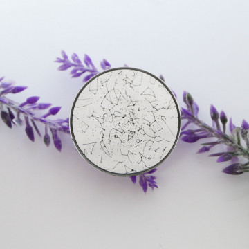 Moneda din Argint 3cm - Harta Stelara la Nastere - Img 1